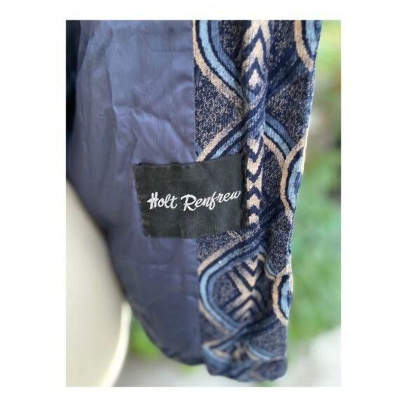 Vintage 70s Holt Renfrew Cotton Velvet Short Coat Fall Jacket - Picture 15 of 15